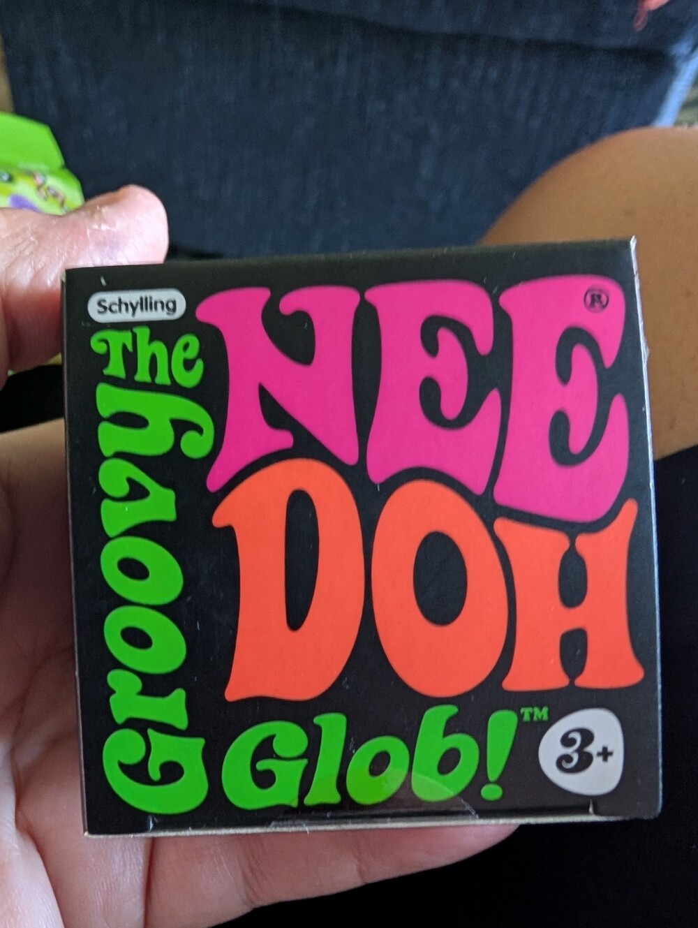 Groovy The Nee Doh Glob! Stress Ball Squishy Purple